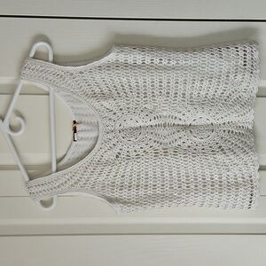 Tapemeasure crochet tank top